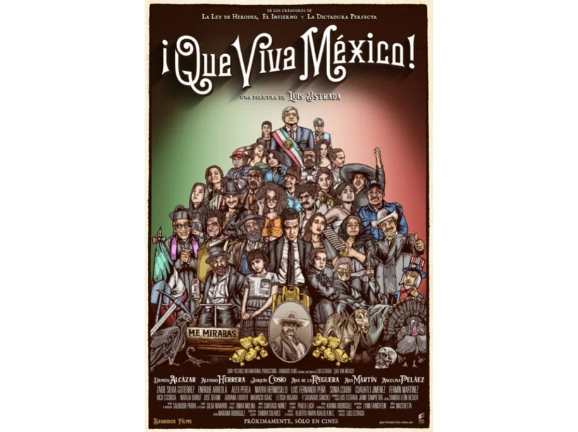 Poster for ¡Que viva México!